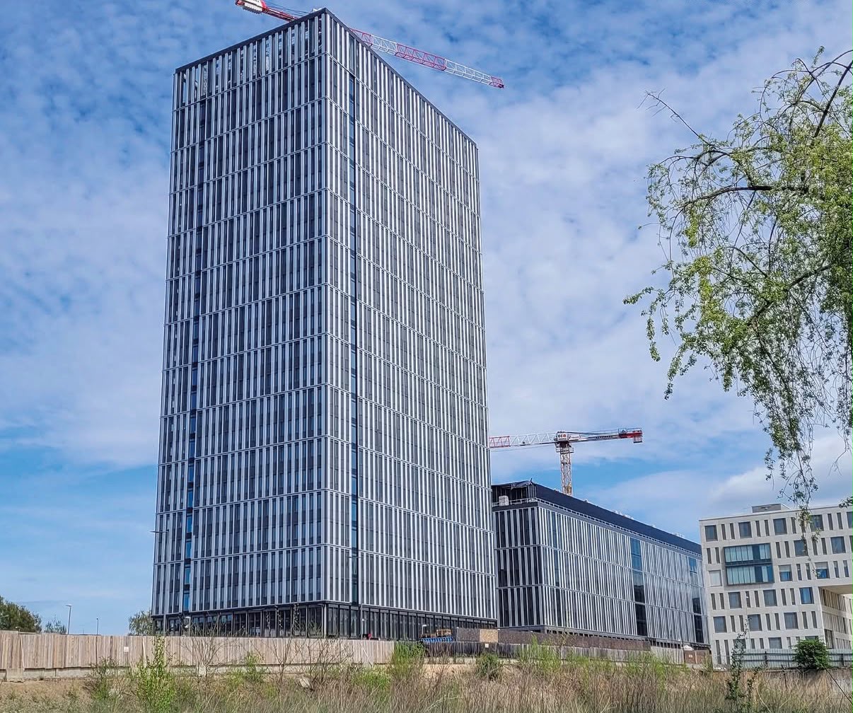 Jean Monnet 2 tower under construction